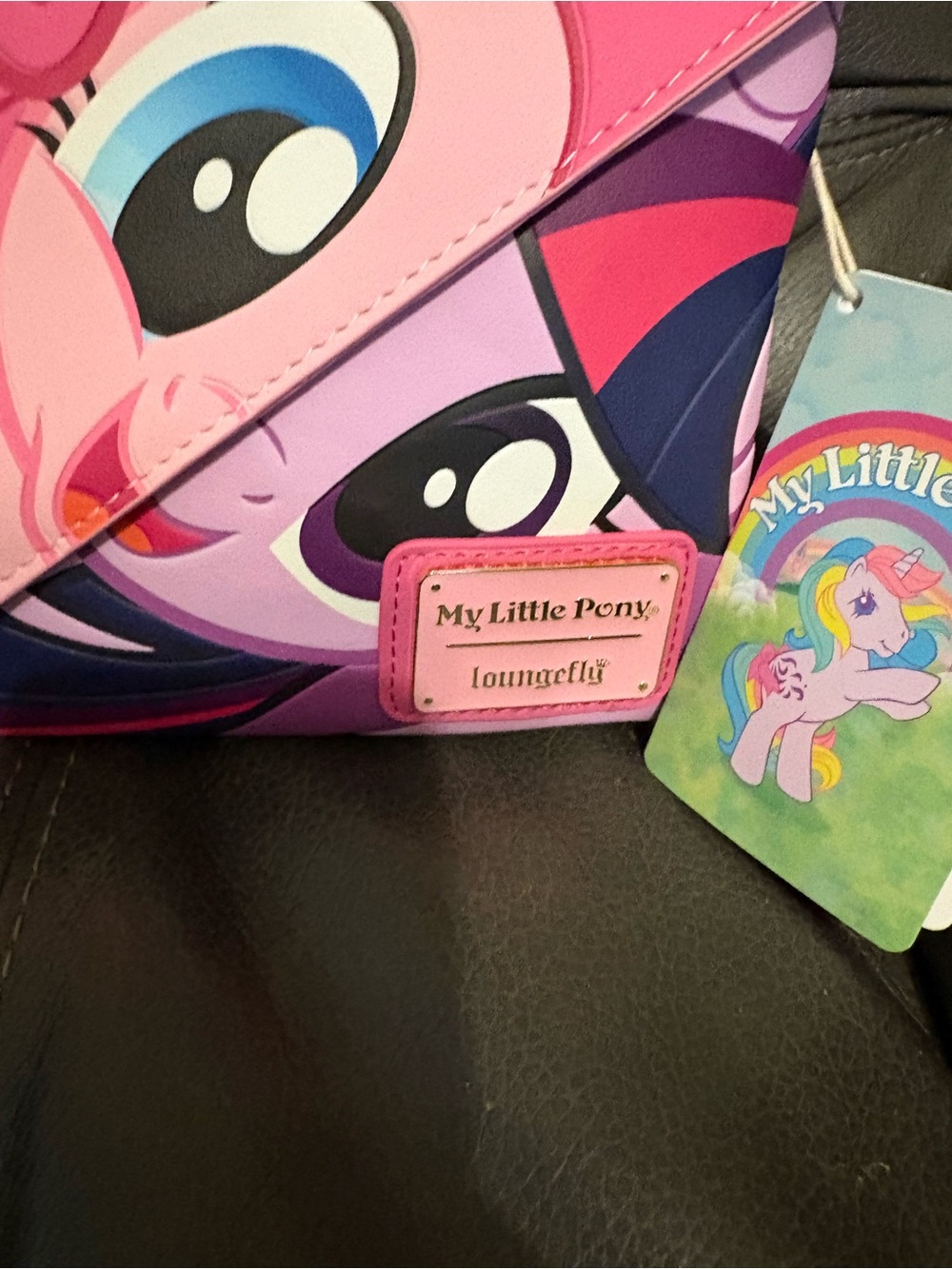 Loungefly Pink and Purple My Little Pony Crossbody Bag - Picture 2 of 6